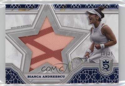 2024 Topps Royalty Star Relics Blue 11/25 Bianca Andreescu #SRR-BA 1e41