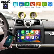 For 2005-2010 Benz Smart Fortwo W451 Apple Carplay Radio Stereo Android 15 GPS