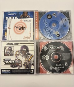 NBA 2K & NCAA 2K2 SEGA Dreamcast 2 Game Lot Bundle CIB Tested, Authentic CLEAN