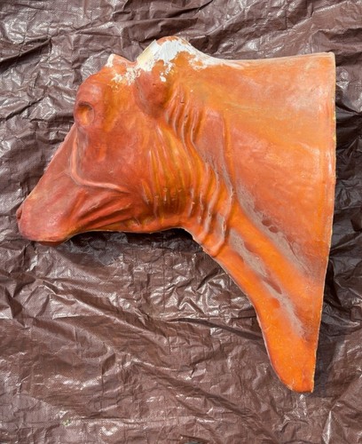 Vintage Pre-1980s Cow Steer Taxidermy Form Mold