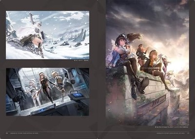 Goddess of Victory: NIKKE Official Art Book Famitsu Book Editorial