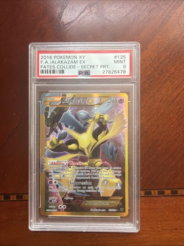 Alakazam-EX graded PSA 9 for sale on eBay