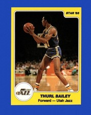 1984-85 Star Set-Break #227 Thurl Bailey EX-EXMINT *GMCARDS*