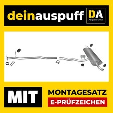 Auspuffanlage für Nissan Qashqai +2 I 1.5 dCi Frontantrieb E659