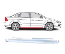 Für Ford Focus 12004- 2010 4 Tur Schweller Reparaturblech/ Rechts