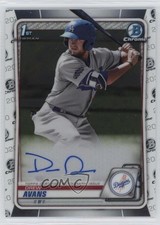 2020 Bowman Chrome Prospect Auto Drew Avans #CPA-DA Auto 0u46