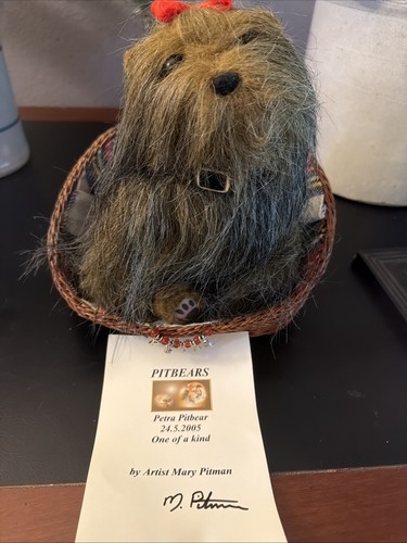 Mary Pitman “Petra Pitbear” One-of-a-Kind Artist Collectible