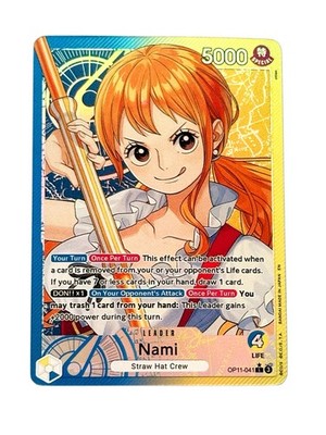 OP11-041 Nami Leader Alternate Art English One Piece TCG OP-11