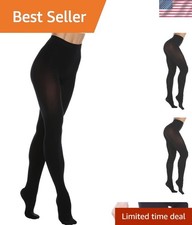 Elegant Women's Black Opaque Tights - 80 Denier Soft Comfort for All Occasions
