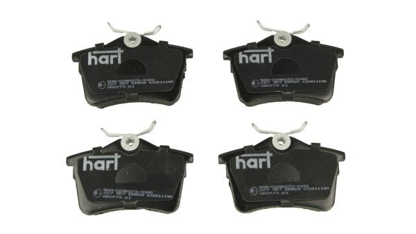 Hart 227 957 Bremsbelagsatz, Scheibenbremse FüR CitroËN Peugeot-image