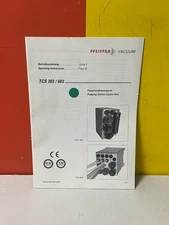 PFEIFFER VACUUM PM 800 524 BNA (9904) TCS 303/603 Pumping Station Control Unit