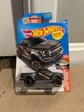 2016 Hot Wheels '17 Ford F-150 Raptor Gray HW Hot Trucks 10/10