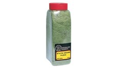 Woodland Scenics Model Railroad Landscape Static Grass Flock Shaker Light Green