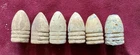 LOT OF 6 FIRED CIVIL WAR BULLETS .58 Caliber