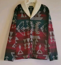 American Rag Geometric Western Sweater/Jacket Men's Size Large.