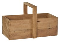 Ib Laursen - Kiste Holzkiste Mit Henkel Unika 20X25X40Cm Alt Holz Korb 21795-00
