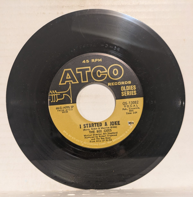 #ad 45 The Bee Gees: quot;I Started a Joke Holidayquot; 1968 Atco EX $9.85