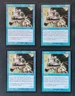 4 x  MTG Impulse Visions Magic the Gathering Playset NM Unplayed See Pics