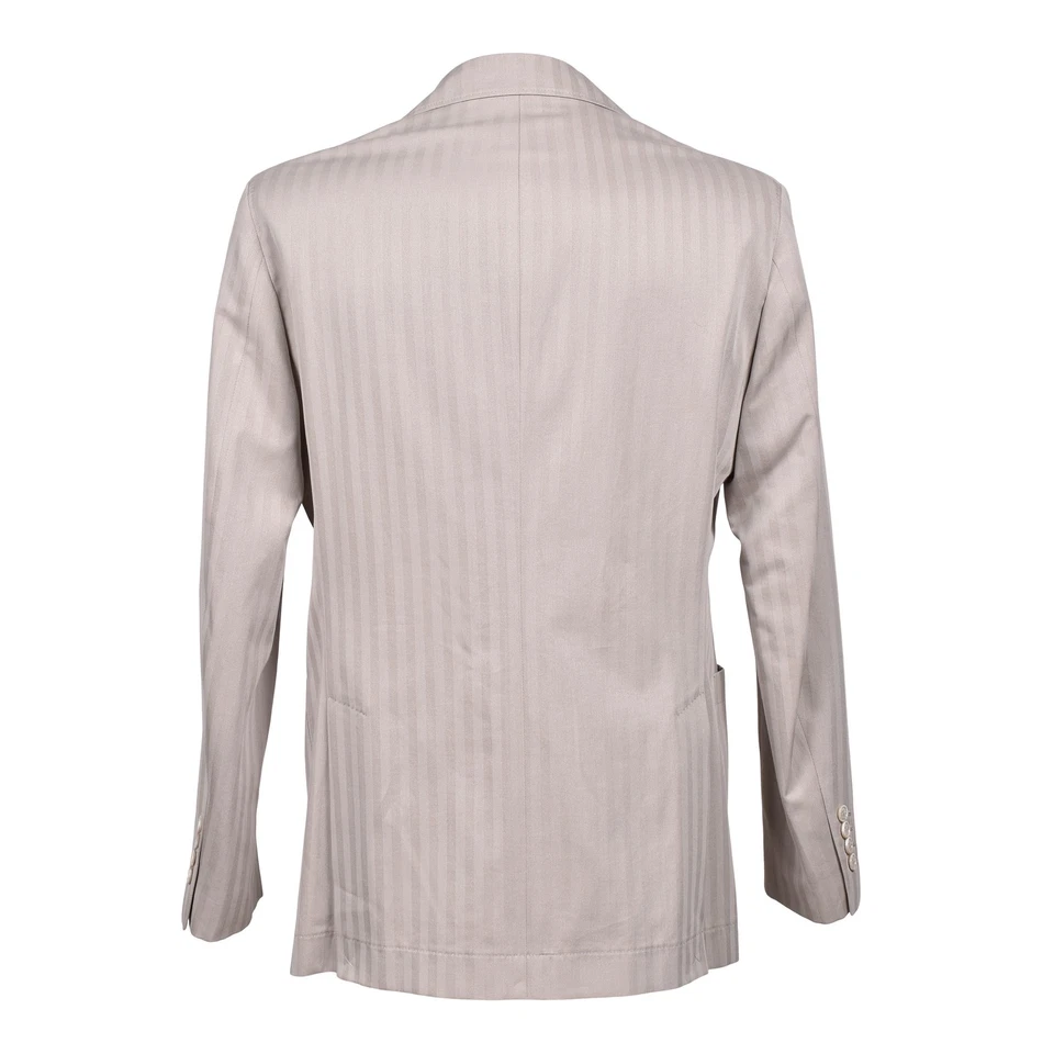 BRUNELLO CUCINELLI MEN'S COTTON 3 BUTTON DOUBLE BREASTED SUIT NEW - Image 2 of 4