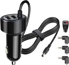 FouceClaus 12V Car Charger Adapter for Portable DVD Player, Replacement Black