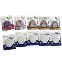 10 LOT NEW Storyphones Story Shields Disc Headphones Disney/ Dinosaur/ Travel