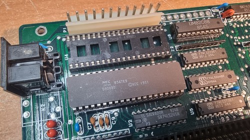 DTK XT motherboard + NEC D8088D CPU - Picture 2 of 10