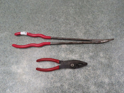 MAC Tools P162BN Python Long Reach Bent Needle Nose Pliers 16" USA ...