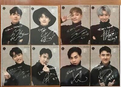 EXO Official Photocard complete Set 2017 EXO PLANET #4 The ElyXiOn Japan  ver | eBay