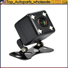 Car Rear View Backup Reverse Camera 170° CMOS 4 LED HD Night Vision Waterproof