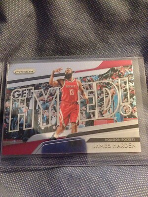 2018-19 PRIZM GET HYPED! JAMES HARDEN ROCKETS Clippers
