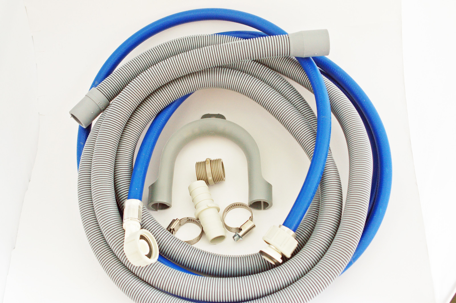 UNIVERSAL DISHWASHER WASHER FILL WATER & DRAIN HOSE EXTENSION KIT 2.5