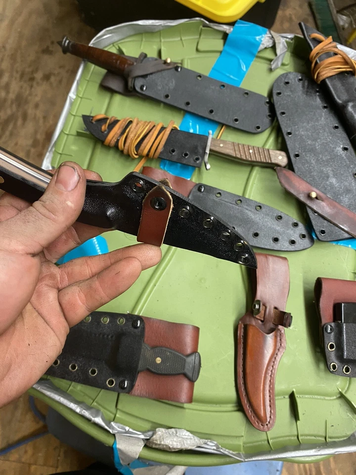 Old Timer Sharpfinger Crossdraw sheath only - Image 2 of 4