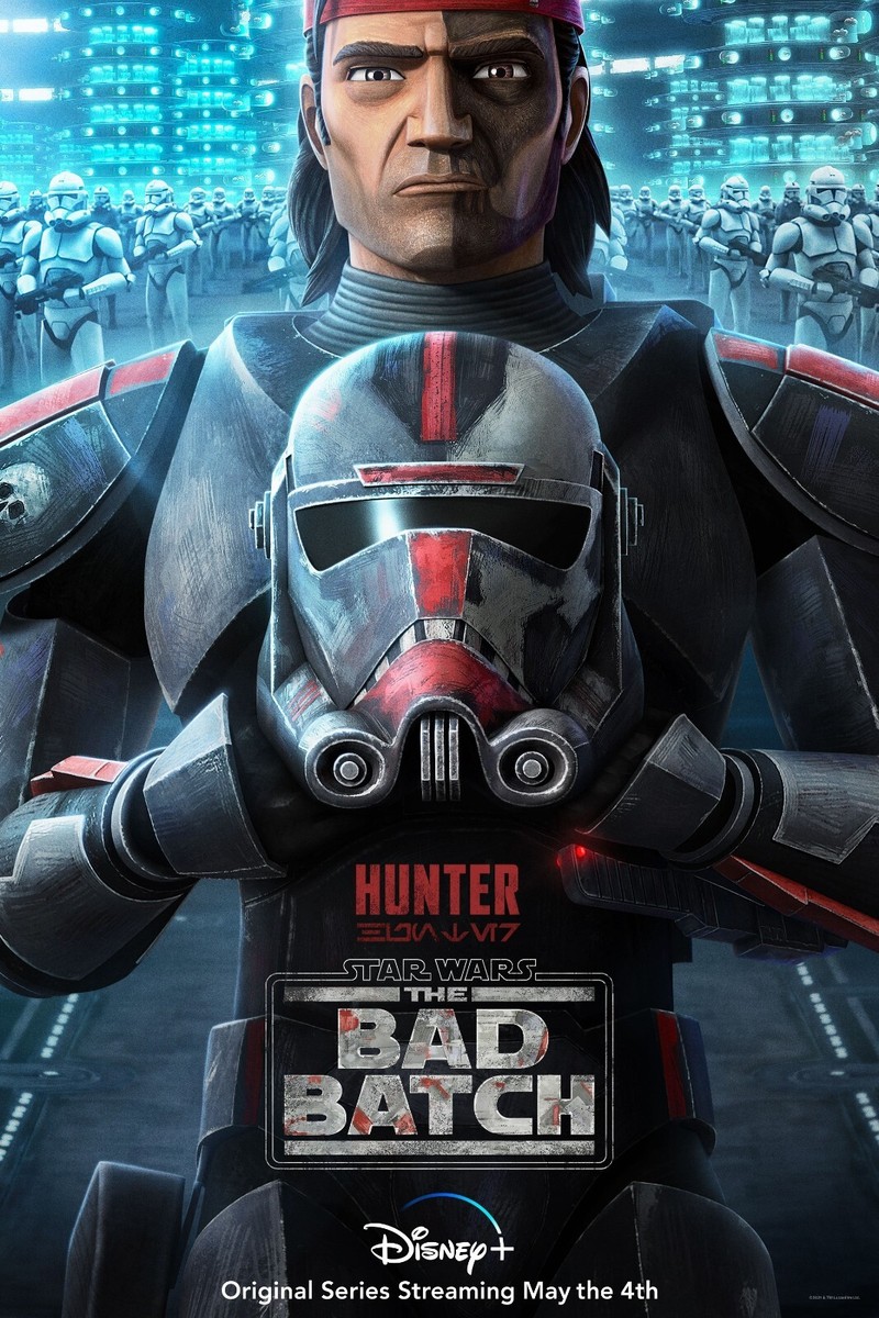 Star Wars The Bad Batch poster (hunter) - 11 x 17 inches | eBay