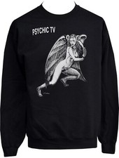 Psychic TV Unisex Sweatshirt Val Denham PTV Angel Demon Industrial Music