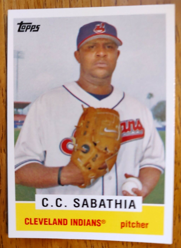 2008 C.C. Sabathia Topps Promo Card # TCH46