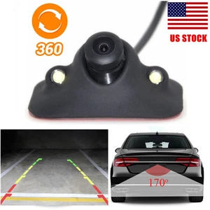 170° CMOS Car Rear View Reverse Backup Parking Camera Waterproof night CCD