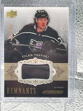 Tyler Toffoli Engrained Remnants Game Used Hockey /100