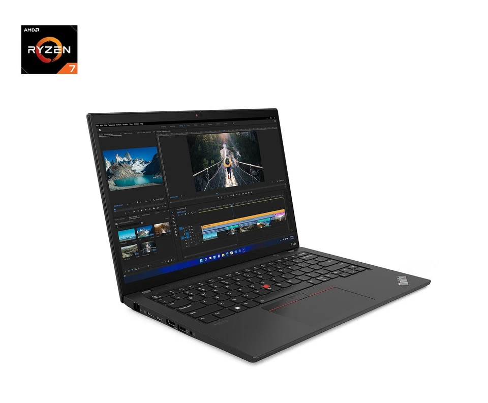 Lenovo ThinkPad P14s Gen 1 Ryzen 7 16GB 512GB SSD Radeon Vega Win 11 Laptop - Image 3 of 3