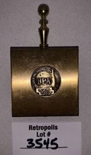 Vintage Purse Pocket Size Portable Silent Butler Brass Ashtray Bowling 525 Club