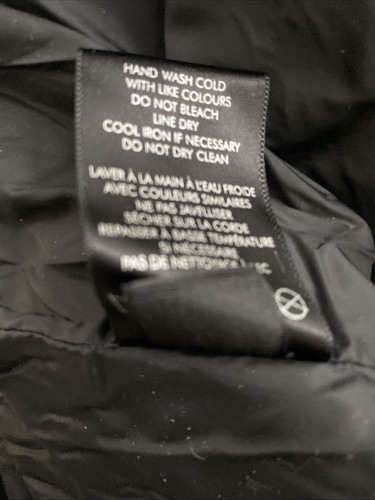 TUMI Mens Sz S Black Pack-A-Way Goose Down Puffer Jacket - Picture 16 of 21