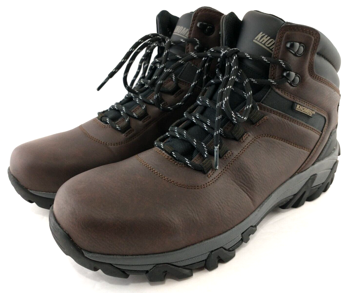 KHOMBU Men’s Comfort Chukka Boot Amazon.com | Khombu Mens Lincoln Faux Leather Work & Safety  main image 2