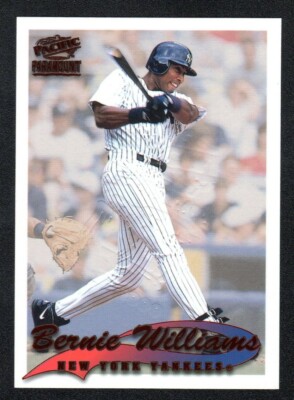 Bernie Williams Embossed 1999 Pacific Paramount #167 Copper All-Star Game A-01