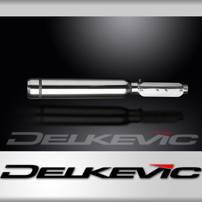 Yamaha Bolt XVS950 2014-21 Delkevic 16'' Bull Nose Stainless Exhaust Muffler Kit