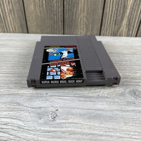 Super Mario Bros Duck Hunt Nintendo Cartridge Video Game NES Cart Tested 1985