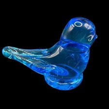 Vintage Bluebird of Happiness Signed Dated 1996 4" x 2" x 2.5"