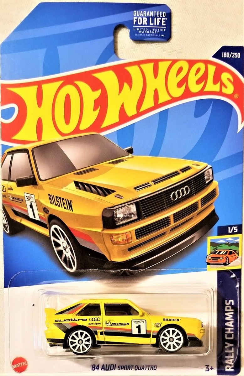 Hot Wheels - 2022 Rally Champs 1/5 '84 Audi Sport Quattro 180/250