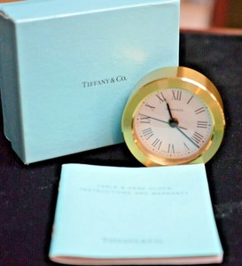 tiffany & co clock