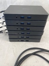 Dell K17A Docking Station K17A001 x6-w/ USB-C Cord Power Adapters NOT Included