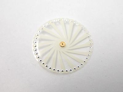 Vintage Borel Cocktail Watch Dial Kaleidoscope Seconds Disk 14.87mm Mens NOS