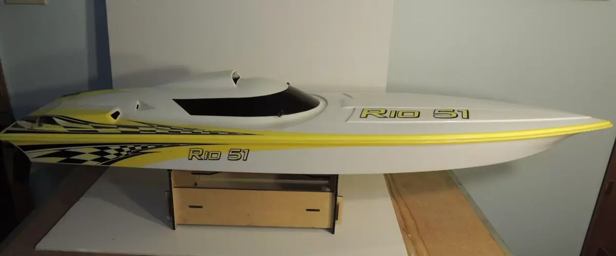 Rio 51 gas rc boat deals